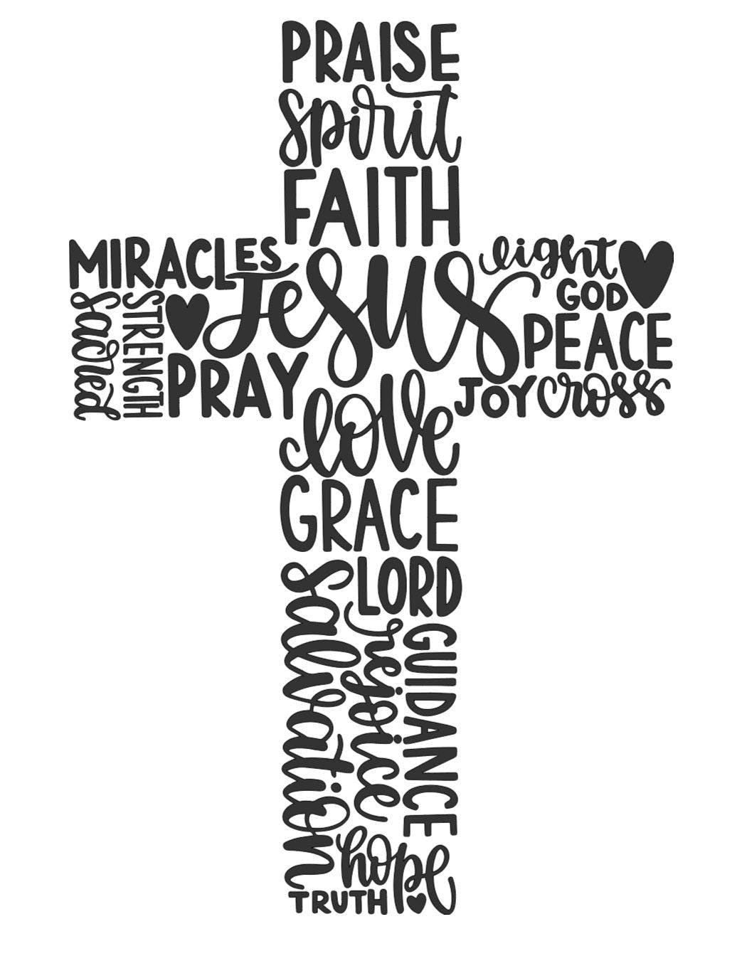 Jesus Cross T-Shirt: Faith Graphic Tee