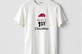 Baby's First Christmas t-shirt-Adult