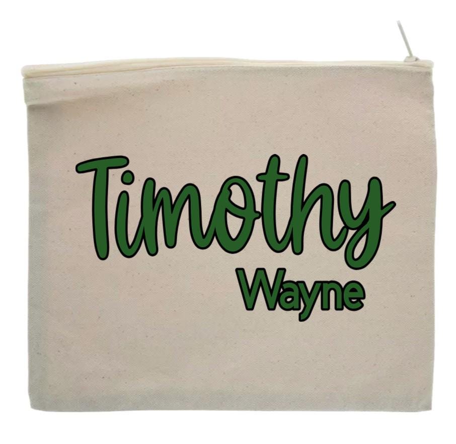 Baby month milestone discs with canvas pouch