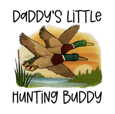Daddy's Little Hunting buddy onesie