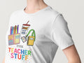 I'M DOING TEACHER STUFF T-Shirt – Colorful Back-to-School Graphic Tee