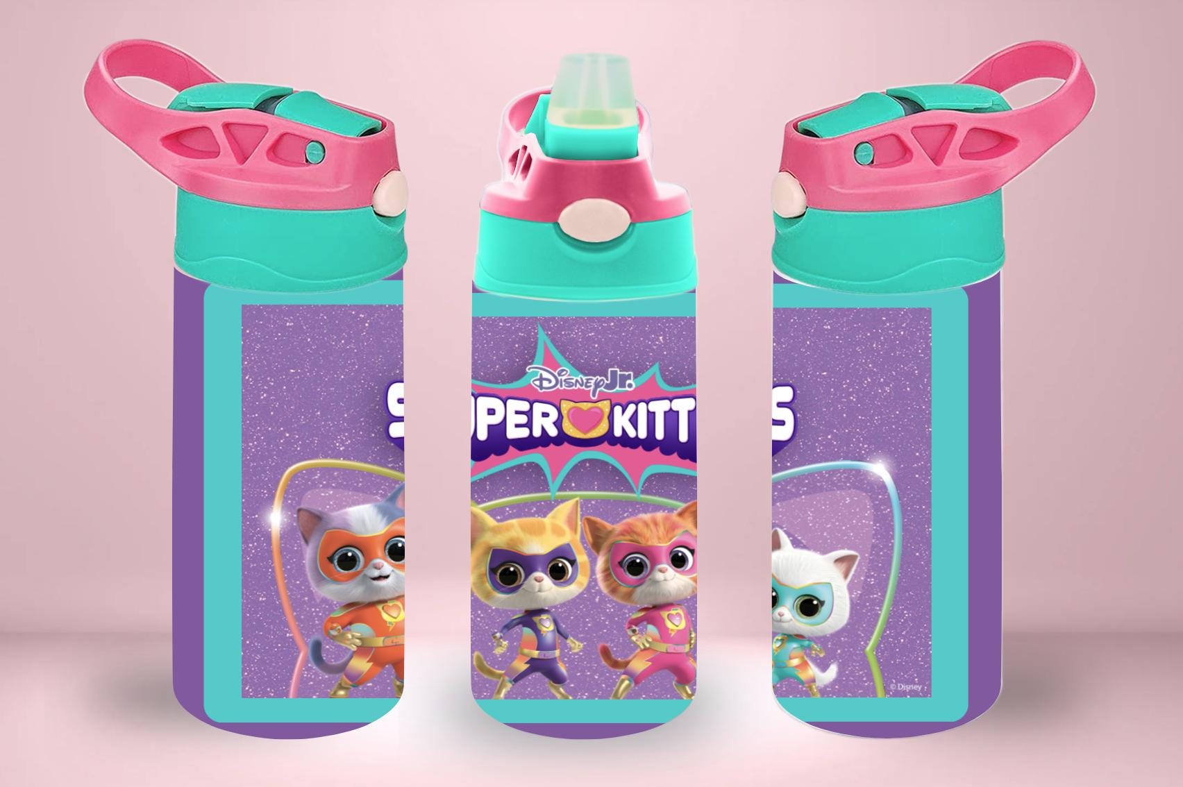 Super Kitties 12 oz toddler sippy cup