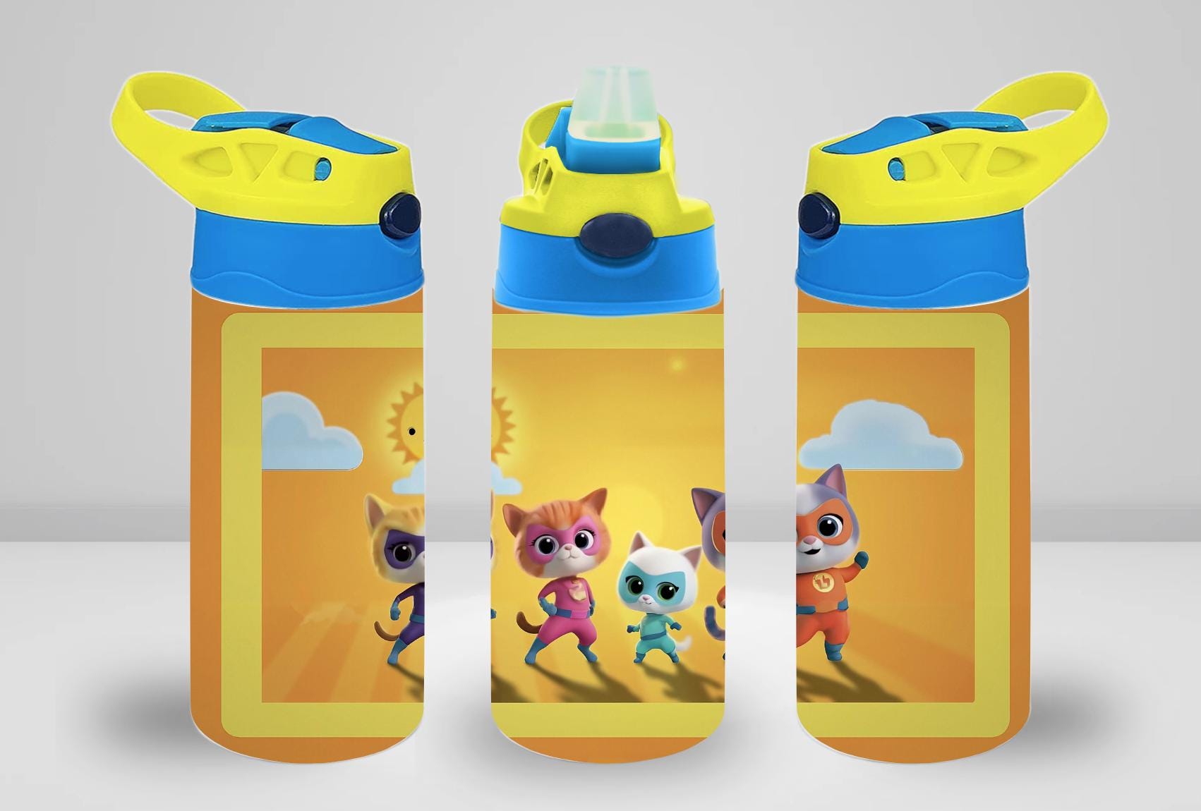 Super Kitties 12 oz toddler sippy cup