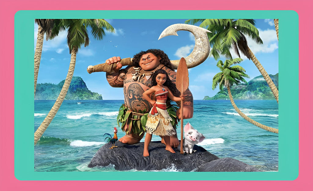 Moana & Maui Ocean Adventure Print Digital Download