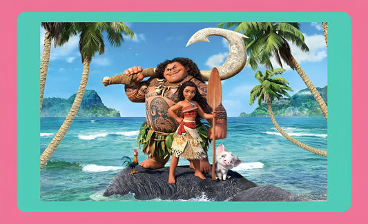 Moana & Maui Ocean Adventure Print Digital Download