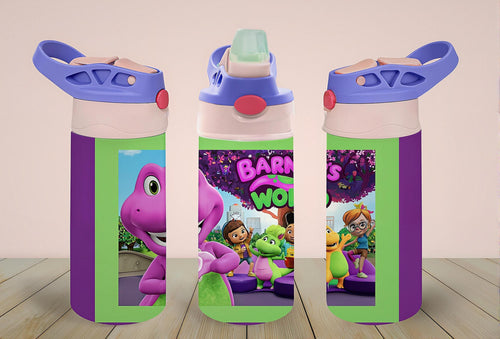 Barney's World 12 oz toddler sippy cup