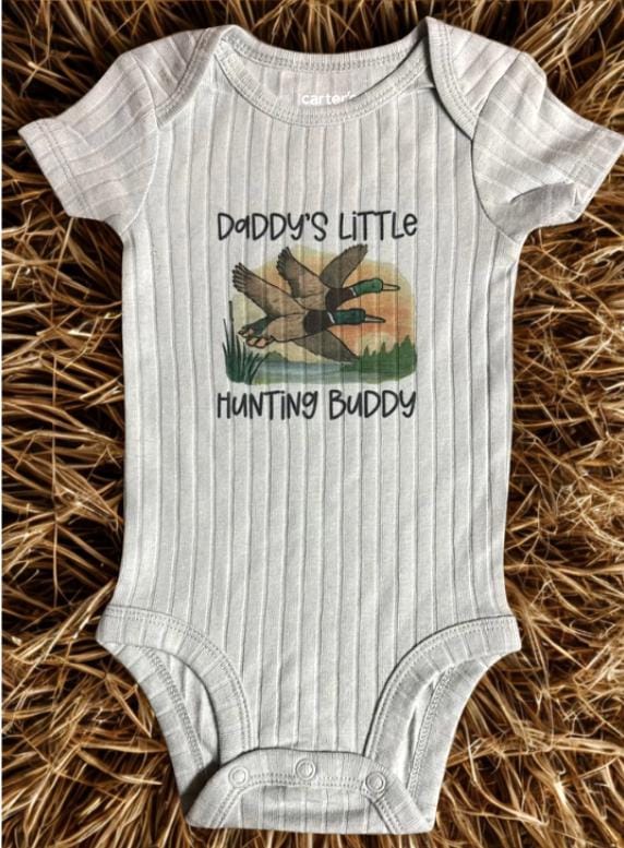 Daddy's Little Hunting buddy onesie