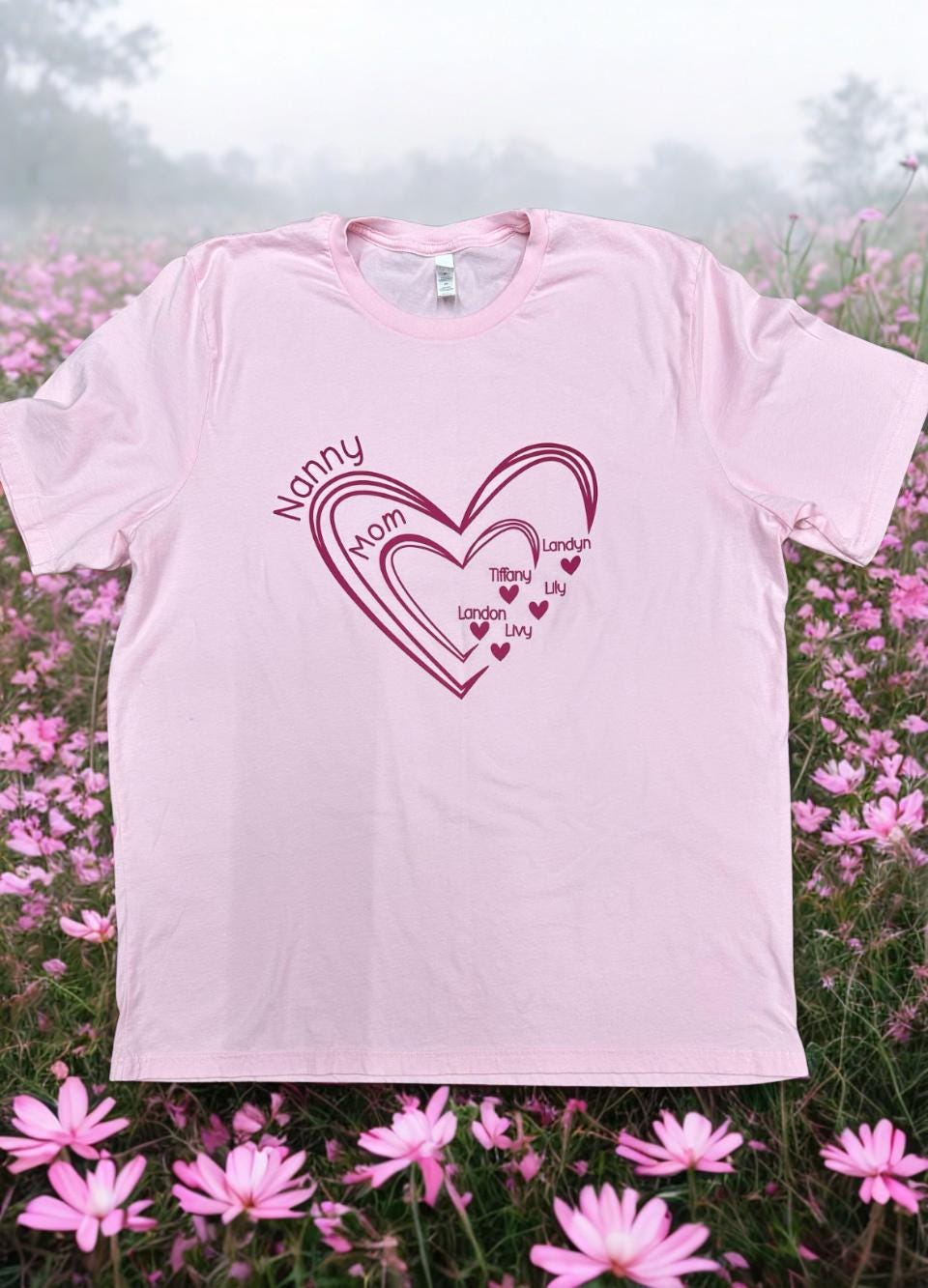 Personalized Mom/Grandparent t-shirt