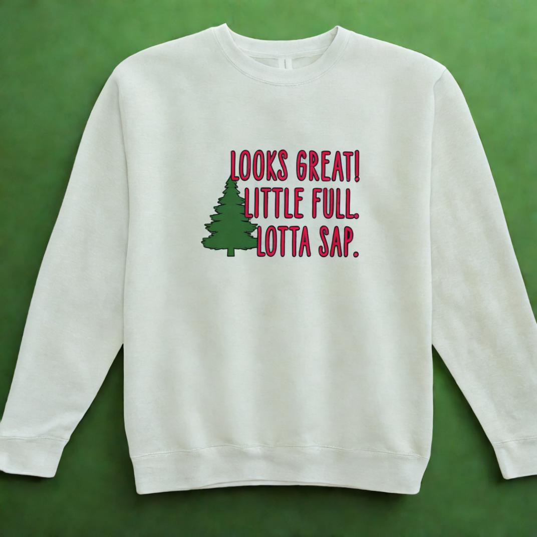 Funny Christmas Tree Sweatshirt - National Lampoon's Quote