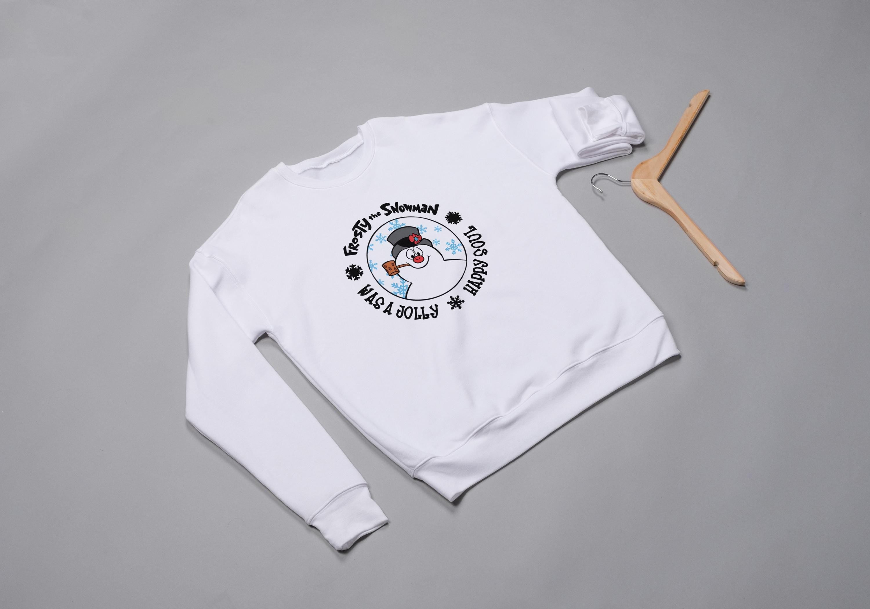 Frosty the Snowman Christmas Sweatshirt – Jolly Happy Soul Winter Sweatshirt