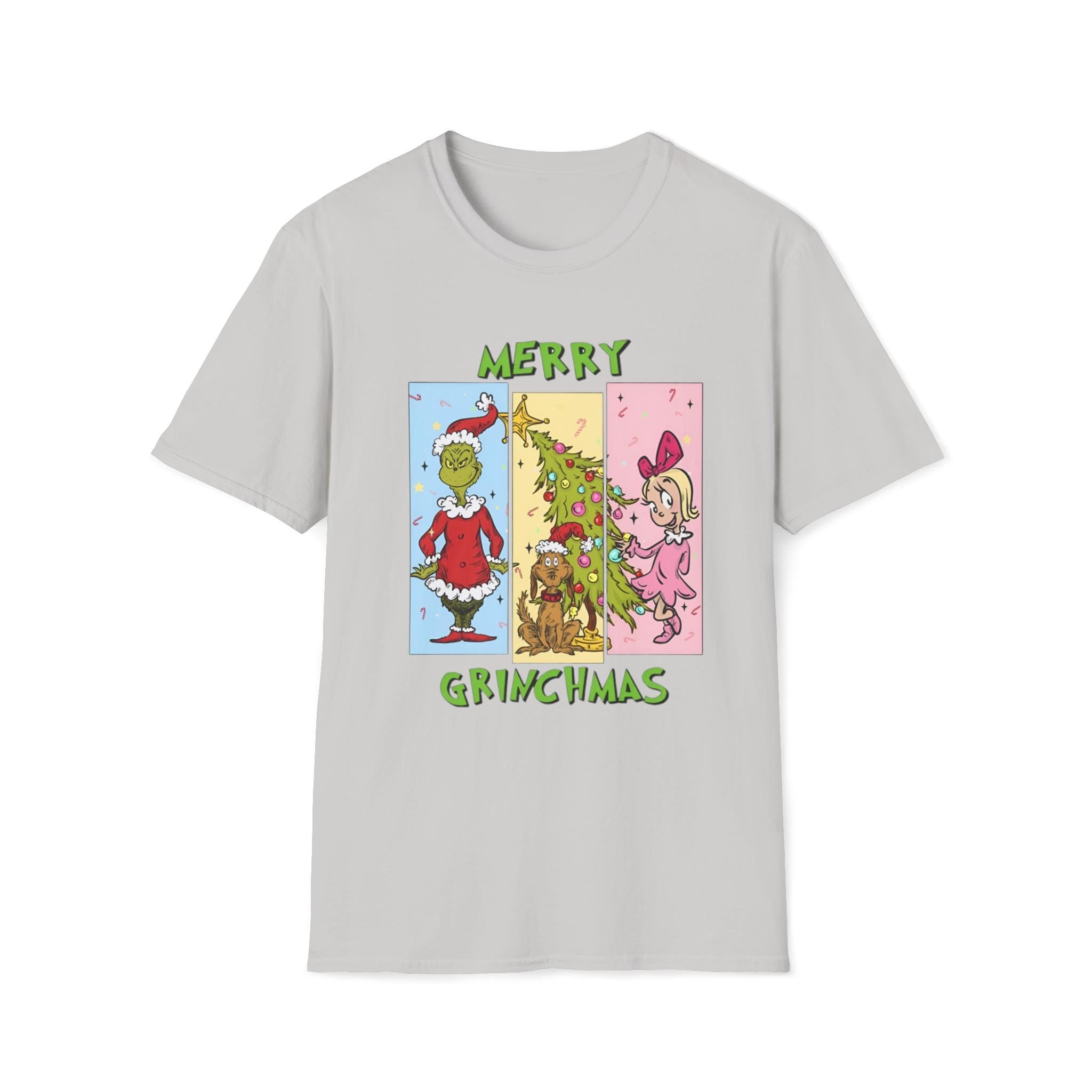 Merry Grinchmas T-Shirt – Whoville Holiday Graphic Tee-Adult